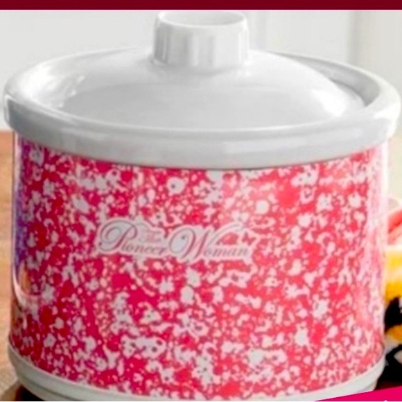 The Pioneer Woman Fancy Flourish Mini 0.65-quart Crock Pot/Slow Cooker - Picture 1 of 4